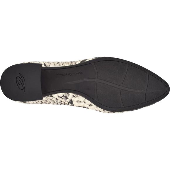 Easy Spirit Womens Caldise Ivory Leather Snake Print Dress Heels Shoes NWOB - Picture 4 of 5